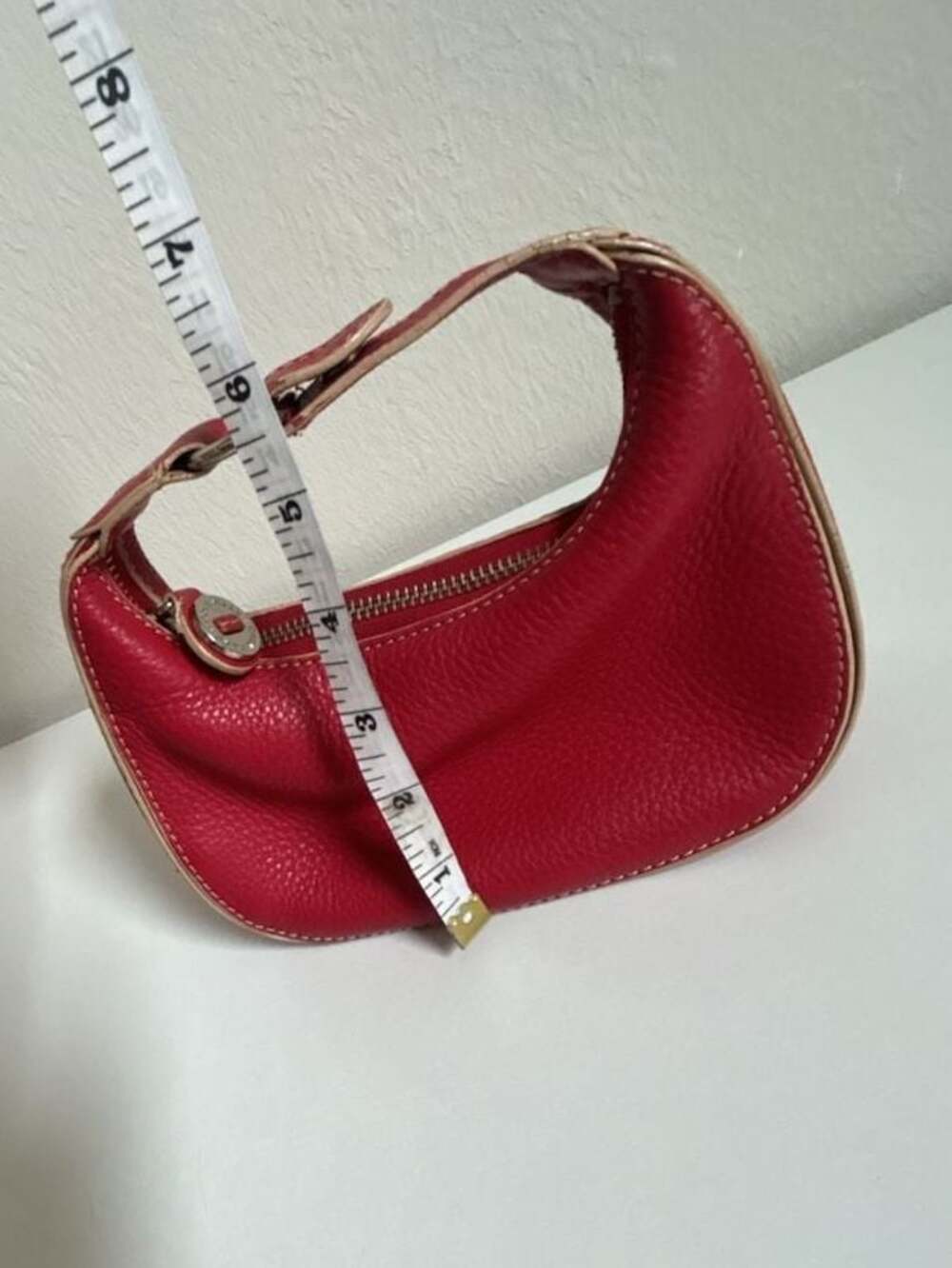 Cole Haan Red Mini Hobo Bag - Picture 2 of 12